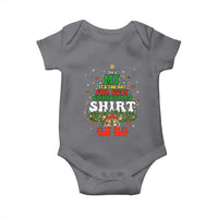 Too Hot Ugly Christmas Sweaters Baby Onesie Funny Xmas Elf