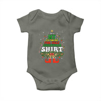 Too Hot Ugly Christmas Sweaters Baby Onesie Funny Xmas Elf