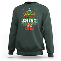 Too Hot Ugly Christmas Sweaters Sweatshirt Funny Xmas Elf - Wonder Print Shop