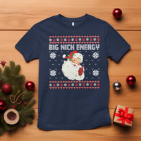Christmas Santa Claus T Shirt Big Nick Energy Santa Ugly Xmas - Wonder Print Shop