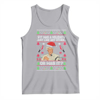 True Crime Ugly Christmas Tank Top Funny Holiday Xmas Party - Wonder Print Shop