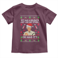 True Crime Ugly Christmas Toddler T Shirt Funny Holiday Xmas Party - Wonder Print Shop