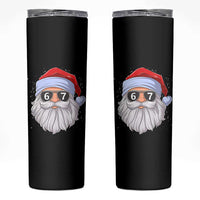 Six Seven 67 Christmas Meme Skinny Tumbler Funny Brainrot Santa Claus Gen Alpha Slang - Wonder Print Shop