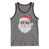 Six Seven 67 Christmas Meme Tank Top Funny Brainrot Santa Claus Gen Alpha Slang - Wonder Print Shop