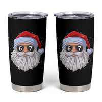 Six Seven 67 Christmas Meme Tumbler Cup Funny Brainrot Santa Claus Gen Alpha Slang - Wonder Print Shop