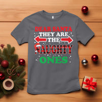Dear Santa They Naughty Ones T Shirt Christmas Red Plaid Pajamas PJ Xmas Gifts - Wonder Print Shop