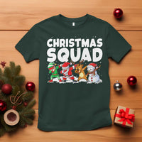 Christmas Squad T Shirt Santa Dabbing Elf Family Matching Pajamas - Wonder Print Shop