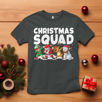 Christmas Squad T Shirt Santa Dabbing Elf Family Matching Pajamas - Wonder Print Shop