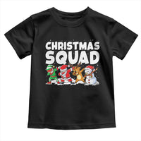 Christmas Squad Toddler T Shirt Santa Dabbing Elf Family Matching Pajamas - Wonder Print Shop