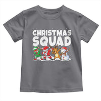 Christmas Squad Toddler T Shirt Santa Dabbing Elf Family Matching Pajamas - Wonder Print Shop