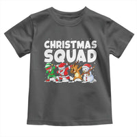 Christmas Squad Toddler T Shirt Santa Dabbing Elf Family Matching Pajamas - Wonder Print Shop