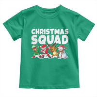 Christmas Squad Toddler T Shirt Santa Dabbing Elf Family Matching Pajamas - Wonder Print Shop