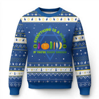 Funny Embarrassing Hanukkah Ugly Sweater Naughty Inappropriate Gifts Dirty Adult Humor - Wonder Print Shop