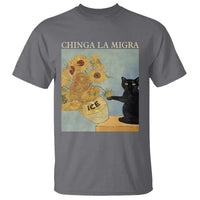 Chinga la Migra T Shirt Subtle FDT Black Cat Meme Van Gogh Art - Wonder Print Shop