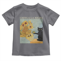 Chinga la Migra Toddler T Shirt Subtle FDT Black Cat Meme Van Gogh Art - Wonder Print Shop