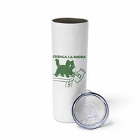 Chinga la Migra Skinny Tumbler Funny Subtle FDT Cat Meme - Wonder Print Shop