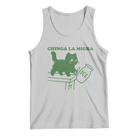 Chinga la Migra Tank Top Funny Subtle FDT Cat Meme - Wonder Print Shop