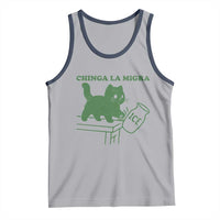 Chinga la Migra Tank Top Funny Subtle FDT Cat Meme - Wonder Print Shop