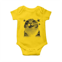Funny Y2k Cat Meme Baby Onesie Vintage Retro Silly Cats Cats lover Gift - Wonder Print Shop