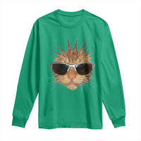 Funny Y2k Retro Cat Meme Long Sleeve Shirt Vintage Cat Edgy Retro 90s Streetwear - Wonder Print Shop