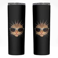 Funny Y2k Retro Cat Meme Skinny Tumbler Vintage Cat Edgy Retro 90s Streetwear - Wonder Print Shop