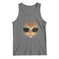 Funny Y2k Retro Cat Meme Tank Top Vintage Cat Edgy Retro 90s Streetwear - Wonder Print Shop