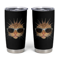 Funny Y2k Retro Cat Meme Tumbler Cup Vintage Cat Edgy Retro 90s Streetwear - Wonder Print Shop