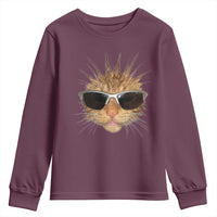 Funny Y2k Retro Cat Meme Youth Sweatshirt Vintage Cat Edgy Retro 90s Streetwear - Wonder Print Shop