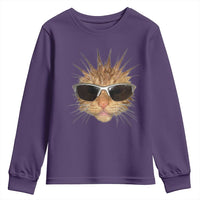 Funny Y2k Retro Cat Meme Youth Sweatshirt Vintage Cat Edgy Retro 90s Streetwear - Wonder Print Shop