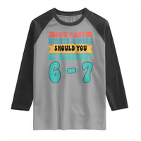 Funny 67 Six Seven Teacher Raglan Shirt How Many Nights A Week Should You Be Reading 6 7 - Wonder Print Shop