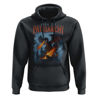 Vintage 90s Feminism Dragon Hoodie Burn the Patriarchy - Wonder Print Shop