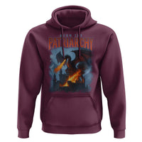 Vintage 90s Feminism Dragon Hoodie Burn the Patriarchy - Wonder Print Shop