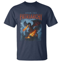 Vintage 90s Feminism Dragon T Shirt Burn the Patriarchy - Wonder Print Shop