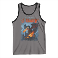Vintage 90s Feminism Dragon Tank Top Burn the Patriarchy - Wonder Print Shop