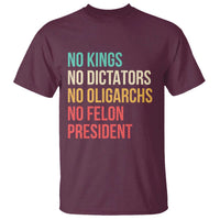 No Kings T Shirt Retro Resistance