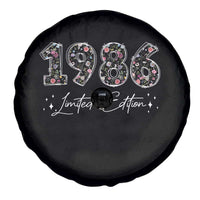 40th Birthday Spare Tire Cover Floral 1986 40 Year Old Birthday Gifts For Women