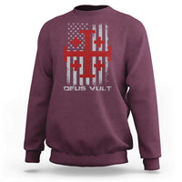 Catholic Knight Templar Crusader Cross Sweatshirt Knight Templar Patriotic American Flag