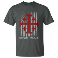 Catholic Knight Templar Crusader Cross T Shirt Knight Templar Patriotic American Flag