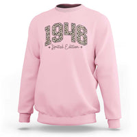 1946 Retro Birthday Sweatshirt 80 Year Old Leopard 80th Birthday Gifts For Women