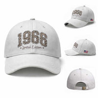 1966 Retro Birthday Baseball Cap 60 Year Old Leopard 60th Birthday Gifts For Women