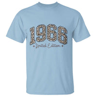 1966 Retro Birthday T Shirt 60 Year Old Leopard 60th Birthday Gifts For Women
