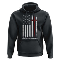 God Bless America Hoodie America Pride USA US Flag Patriotic 4th of July - Wonder Print Shop
