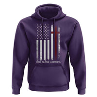 God Bless America Hoodie America Pride USA US Flag Patriotic 4th of July - Wonder Print Shop