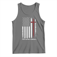 God Bless America Tank Top America Pride USA US Flag Patriotic 4th of July - Wonder Print Shop