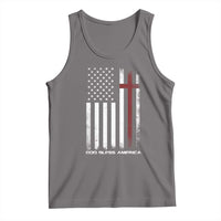 God Bless America Tank Top America Pride USA US Flag Patriotic 4th of July - Wonder Print Shop