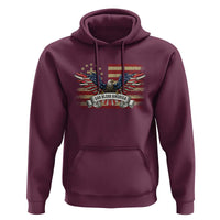 God Bless America Hoodie Vintage Eagle Christian Cross Flag 4th Of July