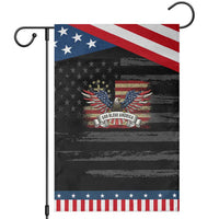 God Bless America Garden Flag Vintage Eagle Christian Cross Flag 4th Of July