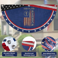 God Bless America Patriotic Fan Flag American Flag 4th Of July Christian