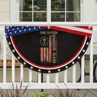One Nation Under God Patriotic Fan Flag American Flag 4th Of July Christian