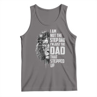 Bonus Dad Tank Top Stepdad Gifts From Stepdaughter Stepson Cross Lion Stepped Up Dad